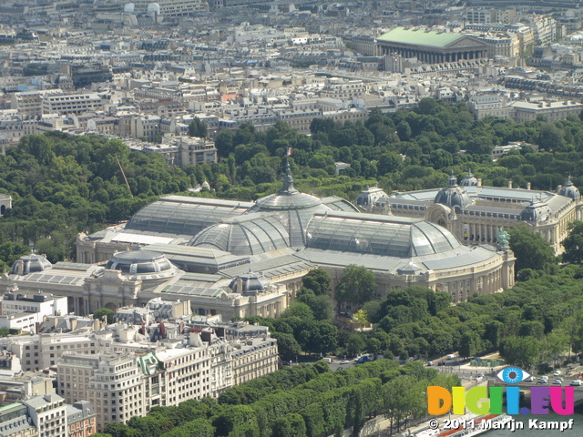 SX18378 Le Grand Palais from Eiffel tower